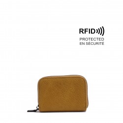 Iva Card Case - Dark Yellow 